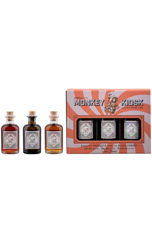 Monkey 47 Schwarzwald The Monkey Kiosk 3 x 5 cl