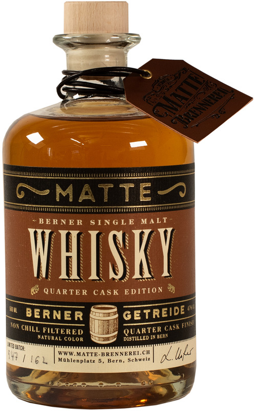 Matte Single Malt Whisky - Quarter Cask Edition