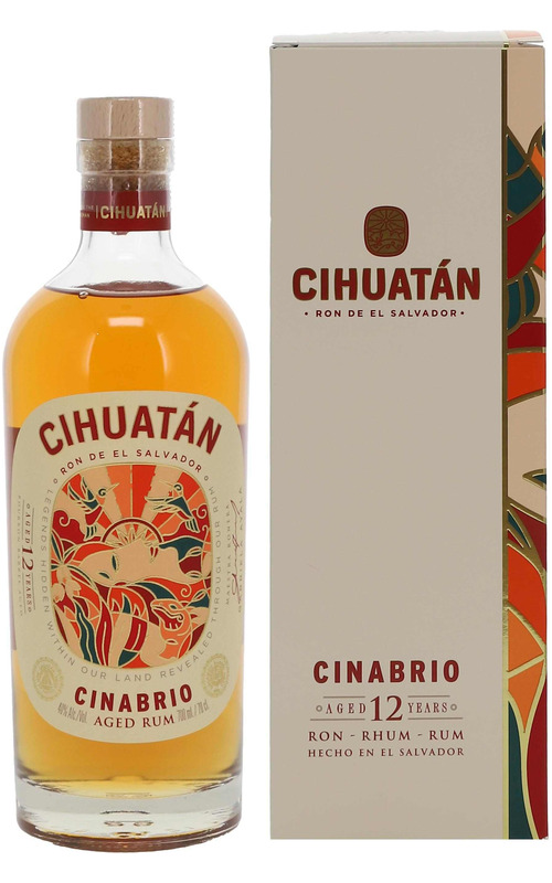 Cihuatán Cinabrio 12 Años Ron