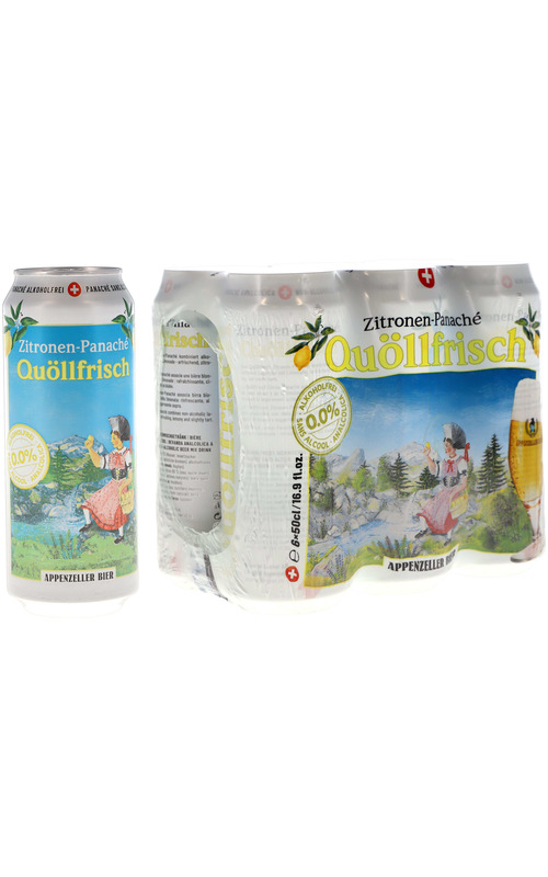 Appenzeller Quöllfrisch Zitronen Panaché 0.0 Appenzeller Quöllfrisch Zitronen Panaché 0.0
