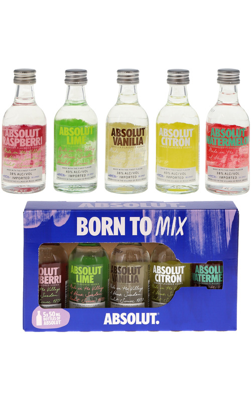 Absolut Five Flavored Vodka Absolut Five Flavored Vodka