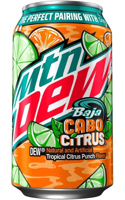 Mountain Dew Baja Cabo Citrus Mountain Dew Baja Cabo Citrus