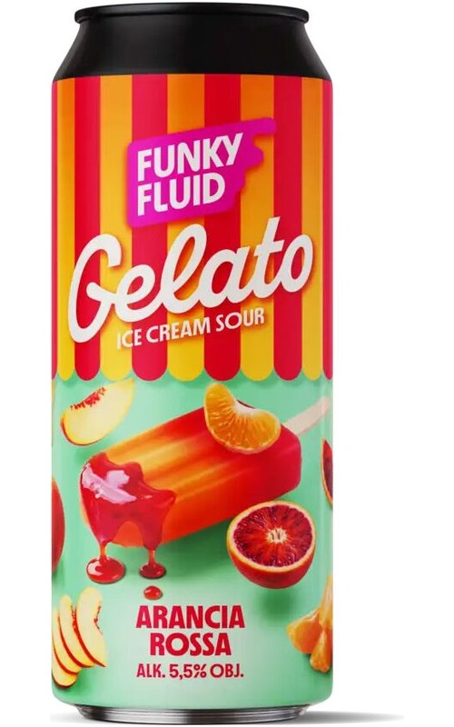 Funky Fluid Gelato: Arancia Rossa Funky Fluid Gelato: Arancia Rossa