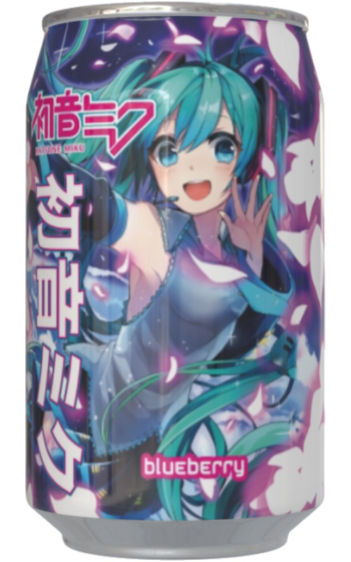Kawaji Hatsune Miku Blueberry Soda Kawaji Hatsune Miku Blueberry Soda