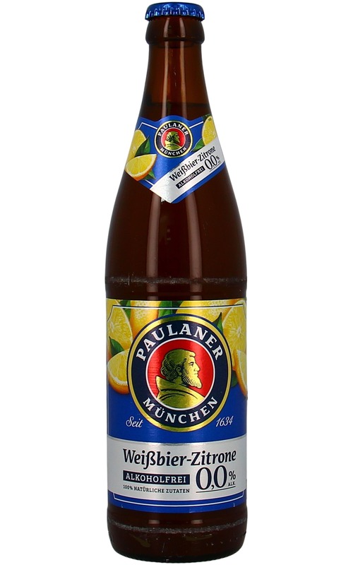 Paulaner Weissbier-Zitrone 0,0%