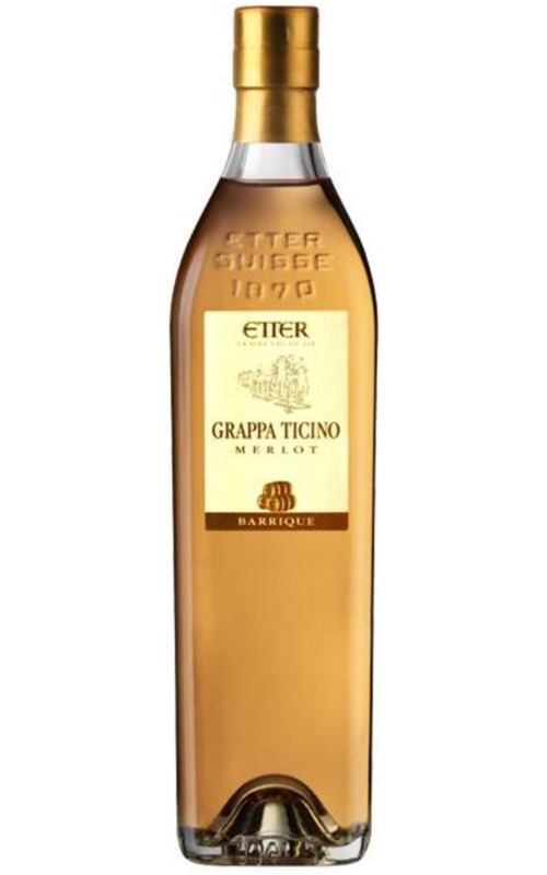 Etter Merlot Barrique Grappa Ticino Etter Merlot Barrique Grappa Ticino