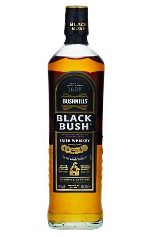 Black Bush Bushmills Irish Whiskey