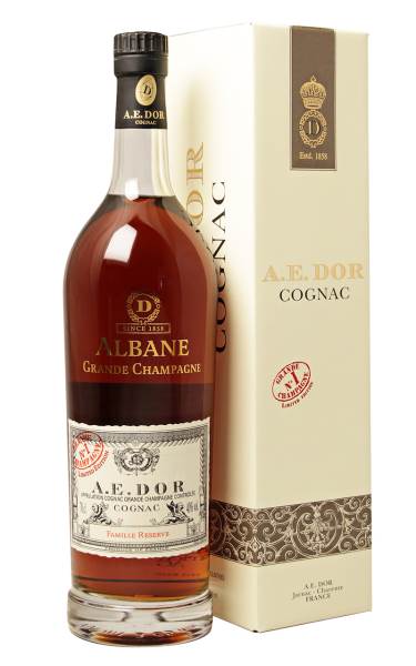 Albane Grande, A. E. Dor mit 2 Gläsern