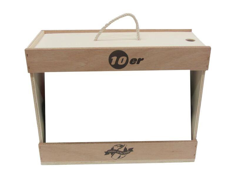 DOTW caisse en bois 10 bières individuellement