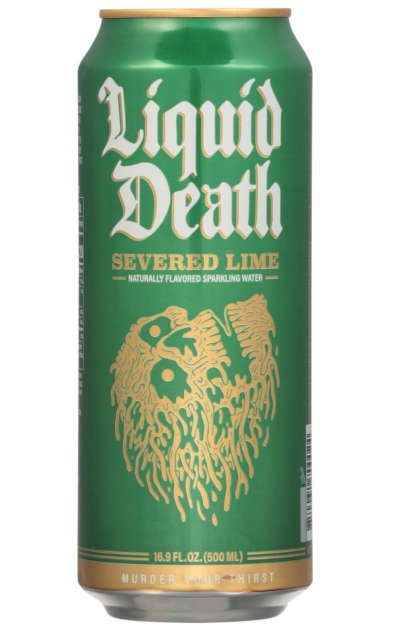 Liquid Death Water Lime