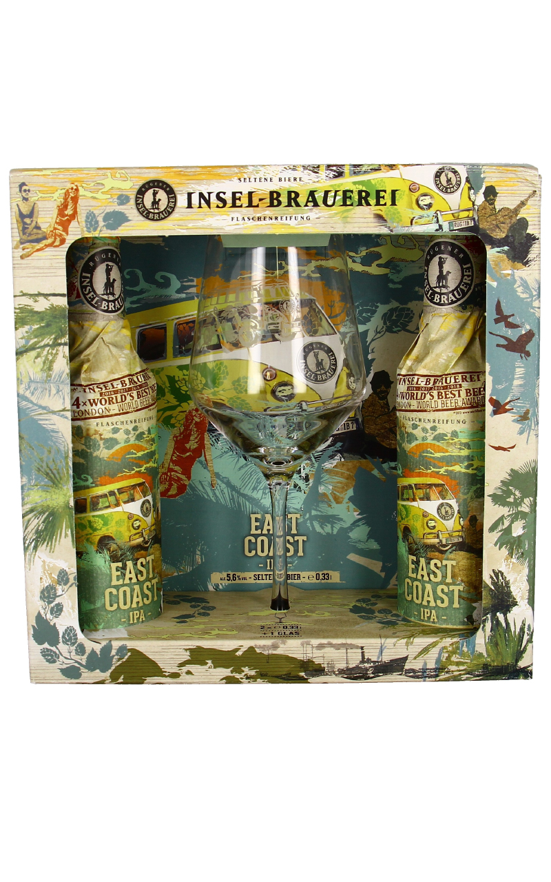 Rügener Insel-Brauerei Insel East Coast GP, 2 Flaschen