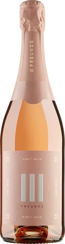 III Freunde Sekt Pinot N. Rosé Extra Dry