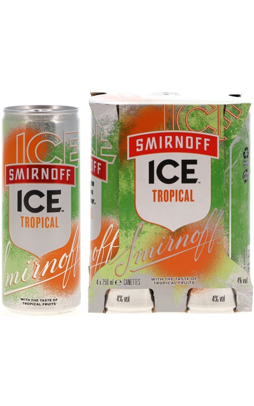 Smirnoff Ice Tropical 4er Pack